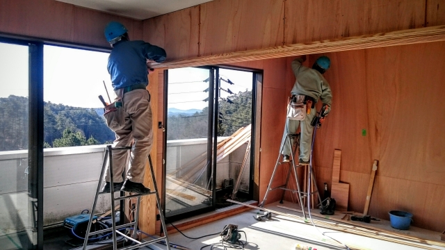 室内リフォームの作業