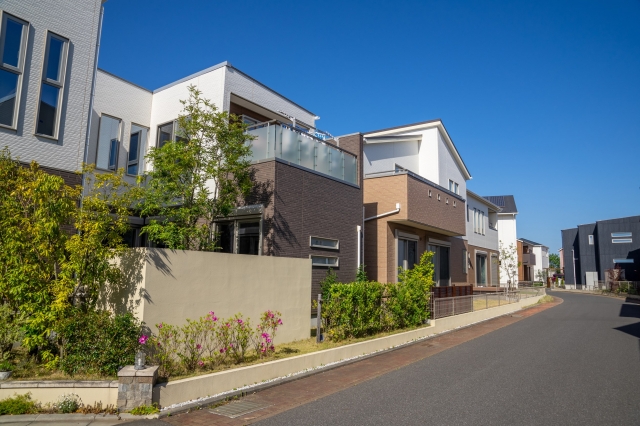 戸建て住宅の外観